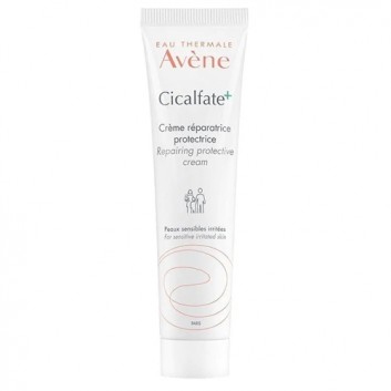 Avene Cicalfate+, regenerujący krem ochronny do twarzy i ciała dla skóry wrażliwej i podrażnionej, 40 ml