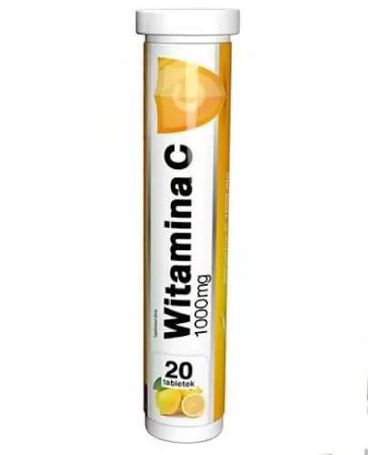 Polski Instytut Farmacji, Witamina C, 1000 mg, tabletki musujące, 20 sztuk zdjęcie