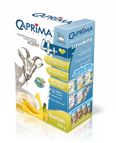 CAPRIMA PREMIUM Kaszka kukurydziano-ryżowa z bananem 4+, 225 g - cena, stosowanie, opinie zdjęcie