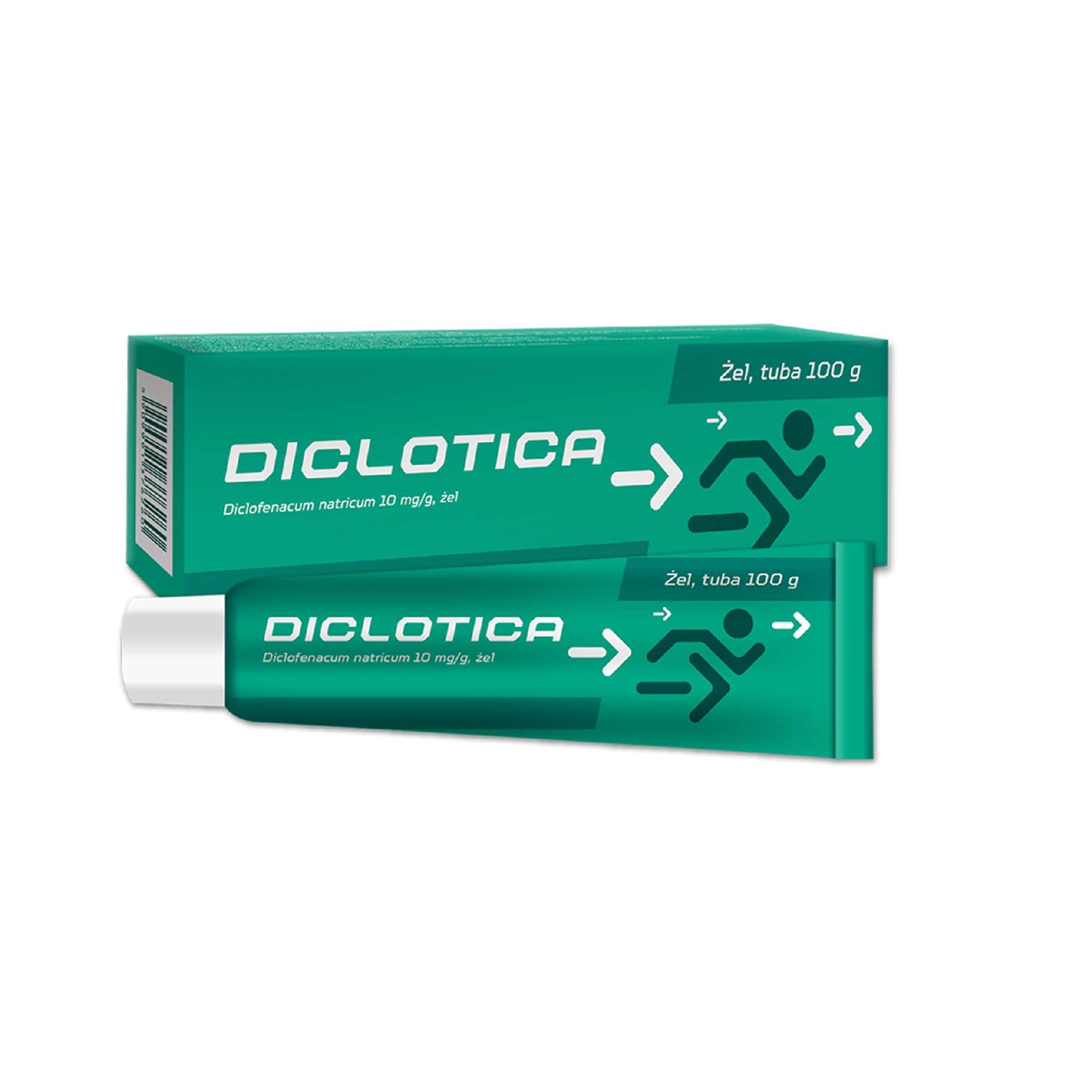 DICLOTICA Żel 10 mg/g, 100 g zdjęcie