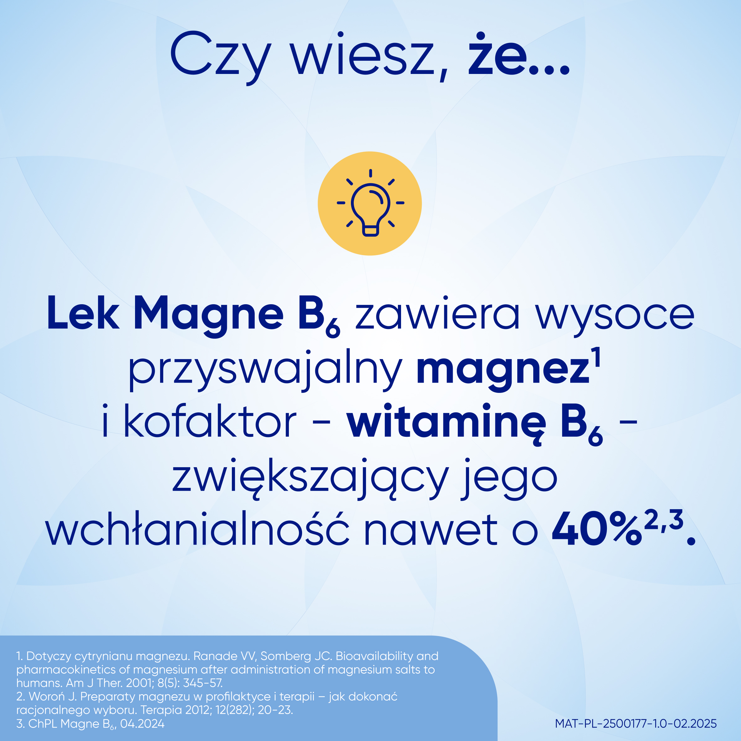 Magne B6 (48 mg + 5 mg, tabletki powlekane, 60 sztuk
