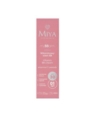 MIYA myBBalm Witaminowy krem BB SPF30 01 light, 30 ml zdjęcie