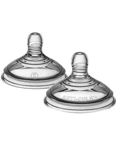 Tommee Tippee Advanced Anti-colic smoczek antykolkowy o średnim przepływie 2 sztuki [42112851] zdjęcie