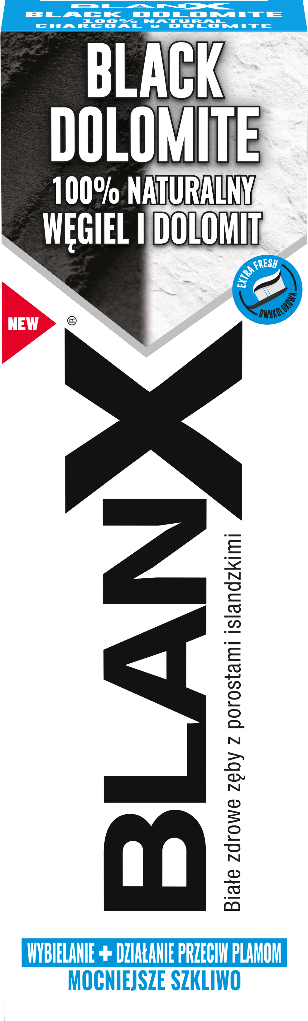 BlanX Pasta Dolomite z Aktywnym Węglem i Dolomitem, 75 m zdjęcie