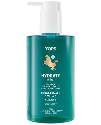 Yope Hydrate My Hair Szampon nawilżający do suchej skóry głowy z peptydami, 300 ml zdjęcie