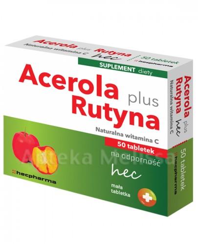 ACEROLA PLUS RUTYNA hec - 50 tabl. zdjęcie