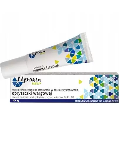 Lipskin Help Maść do ust na opryszczkę 10 ml zdjęcie