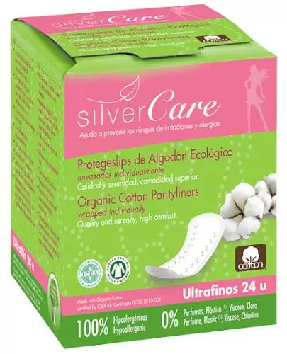Masmi Silver Care ultra cienkie wkładki higieniczne o anatomicznym kształcie 24 sztuki zdjęcie