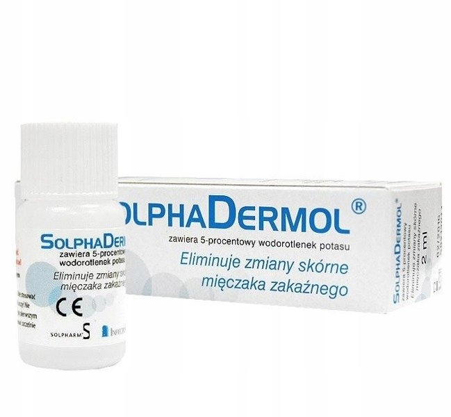 Solphadermol 5% Płyn na mięczaka zakaźnego, 2 ml zdjęcie