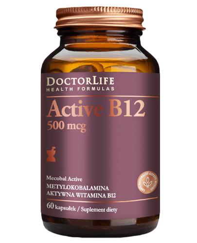 DOCTOR LIFE Active B12 500 mcg - 60 kaps. zdjęcie