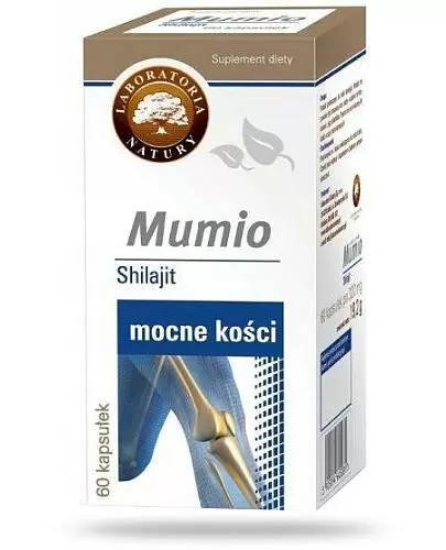 Mumio Shilajit Mocne kości 60 kapsułek zdjęcie