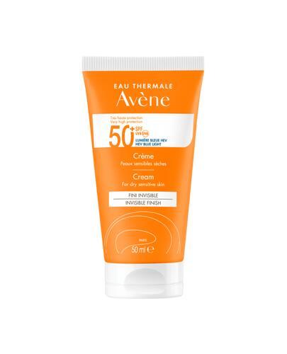 Avene Krem przeciwsłoneczny SPF50+ bardzo wysoka ochrona, 50 ml zdjęcie