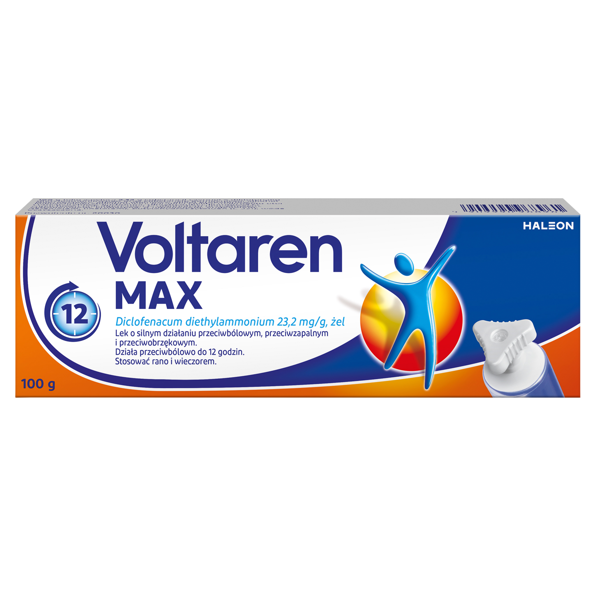 Voltaren Max 23,2 mg/g żel przeciwbólowy i przeciwzapalny 100 g zdjęcie