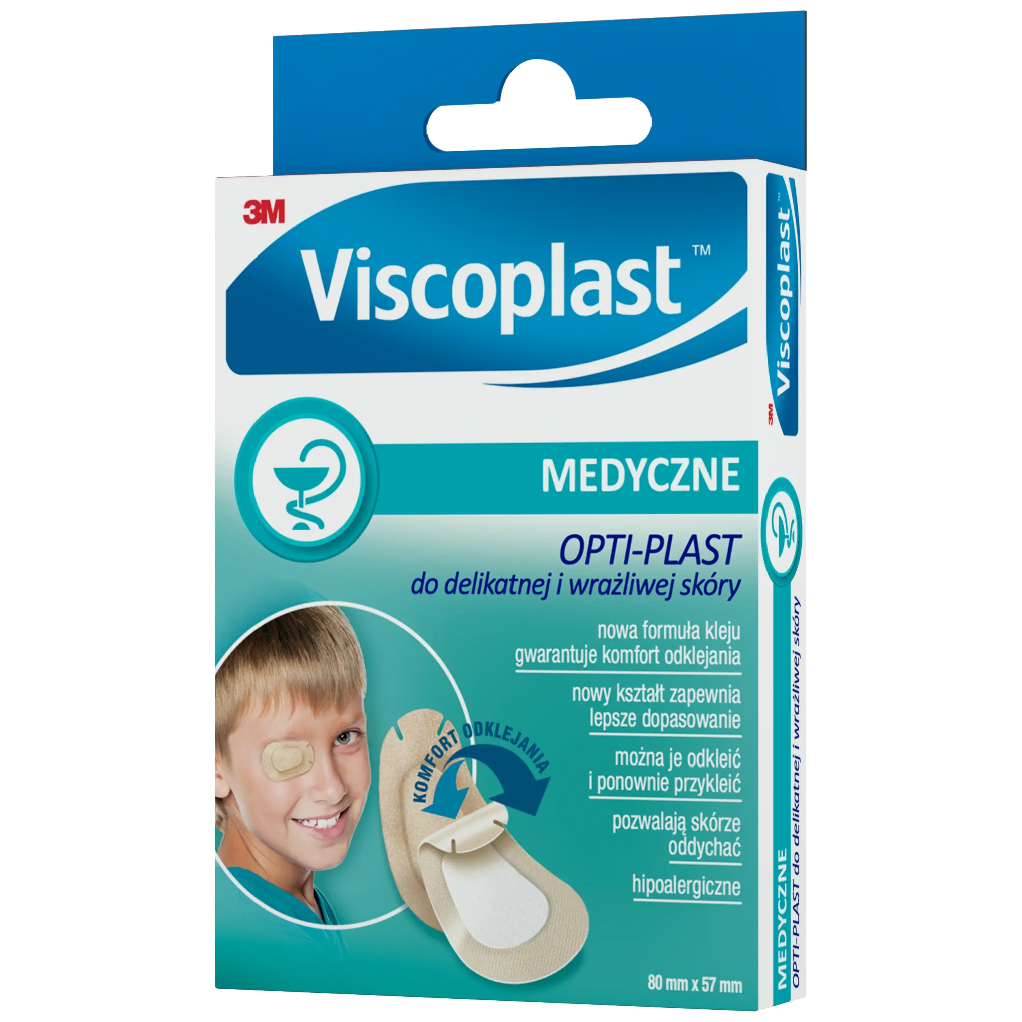 Viscoplast Opti-plast do delikatnej skóry plastry 5 sztuk