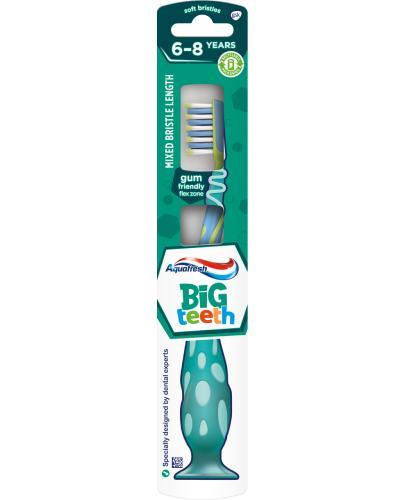 Aquafresh Big Teeth 6-8 lat szczoteczka do zębów, 1 sztuka zdjęcie