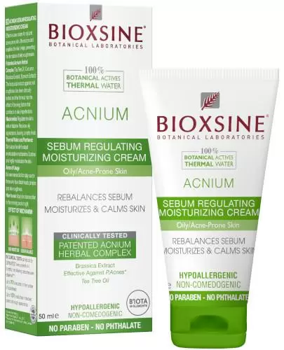 Bioxsine Acnium Krem nawilżający regulujący sebum, 50 ml zdjęcie