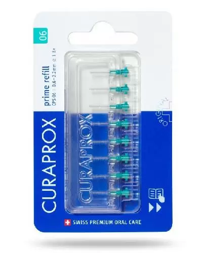 Curaprox CPS 06 Prime szczoteczki międzyzębowe 8 sztuk zdjęcie