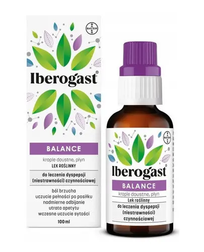 Iberogast Balance, krople doustne, płyn, 100 ml zdjęcie