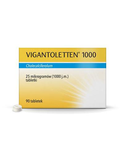 Vigantoletten 1000, 1000 j.m., witamina D, tabletki, 90 sztuk  zdjęcie