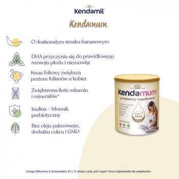 Kendamil Kozie mleko 3 junior 800 g