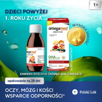 Omegamed Odporność 1+, syrop, 140 ml