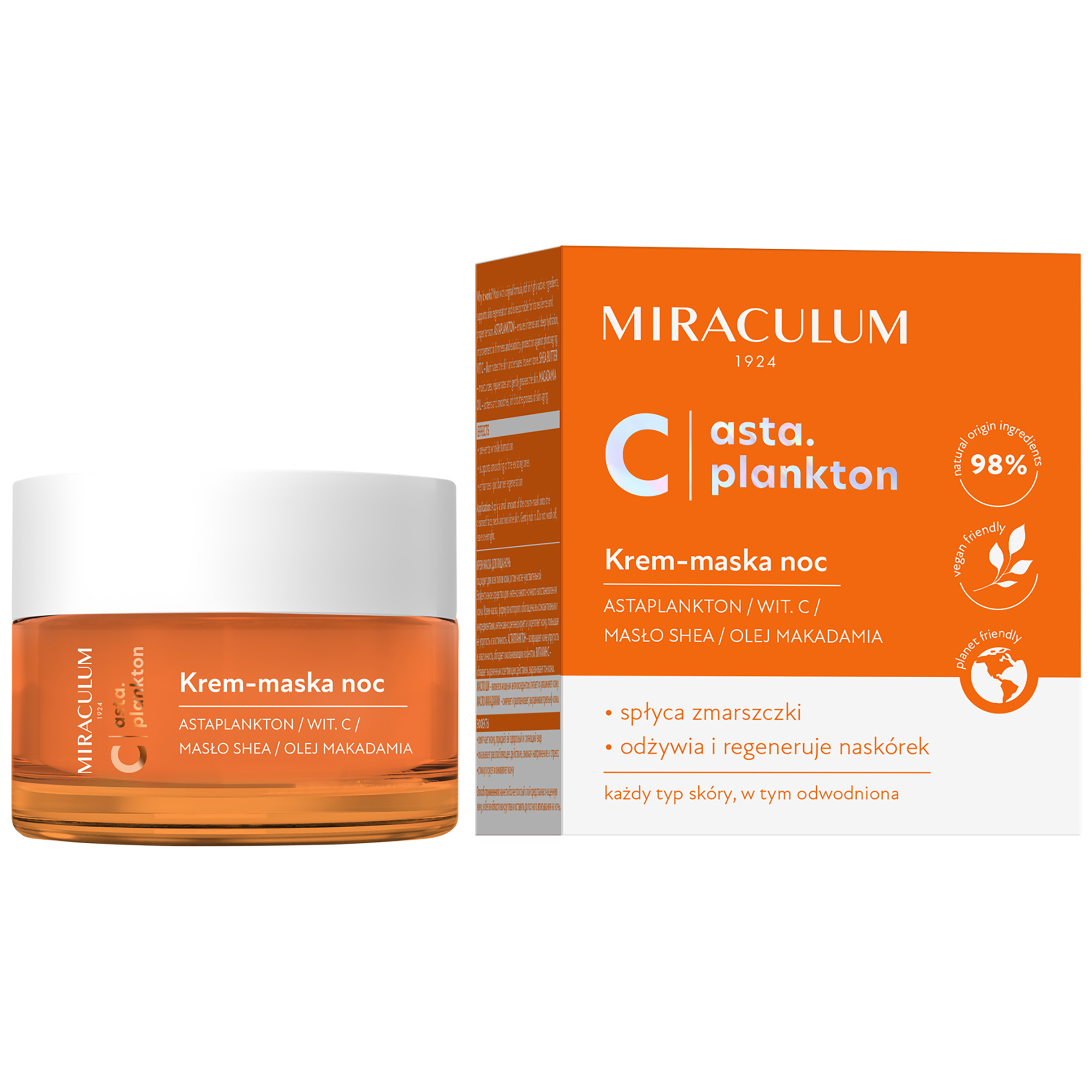 Miraculum Asta.Plankton C Krem-maska na noc, 50 ml zdjęcie