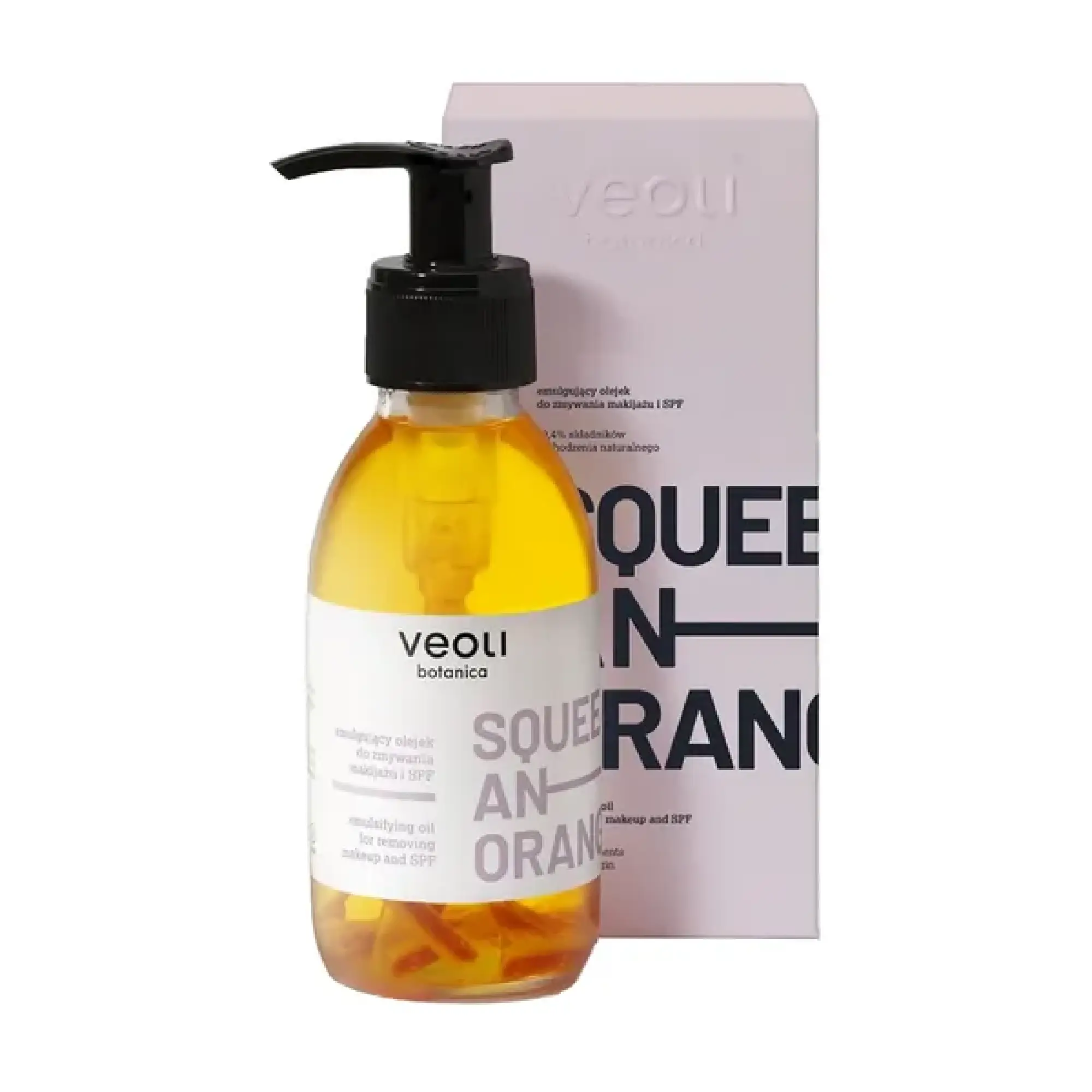 Veoli Botanica, emulgujący olejek do zmywania makijażu i SPF, 132,7 g zdjęcie
