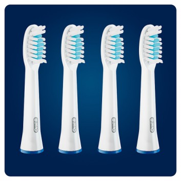 Oral - B Pulsonic Sensitive SR32 Końcówki do szczoteczki elektrycznej, 4 szt., cena, opinie, właściwości