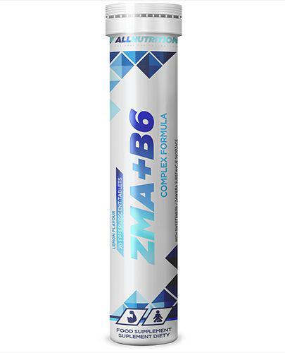 Allnutrition ZMA + B6 Lemon - 20 tabl. - cena, opinie, stosowanie zdjęcie