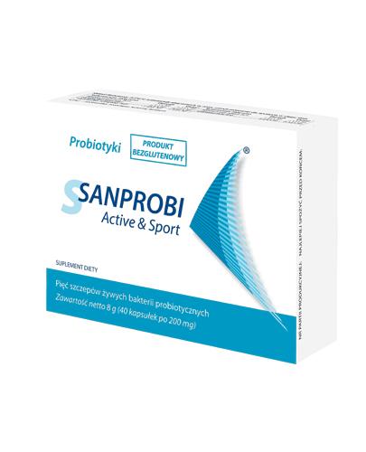 Sanprobi Active & Sport, kapsułki, 40 sztuk zdjęcie