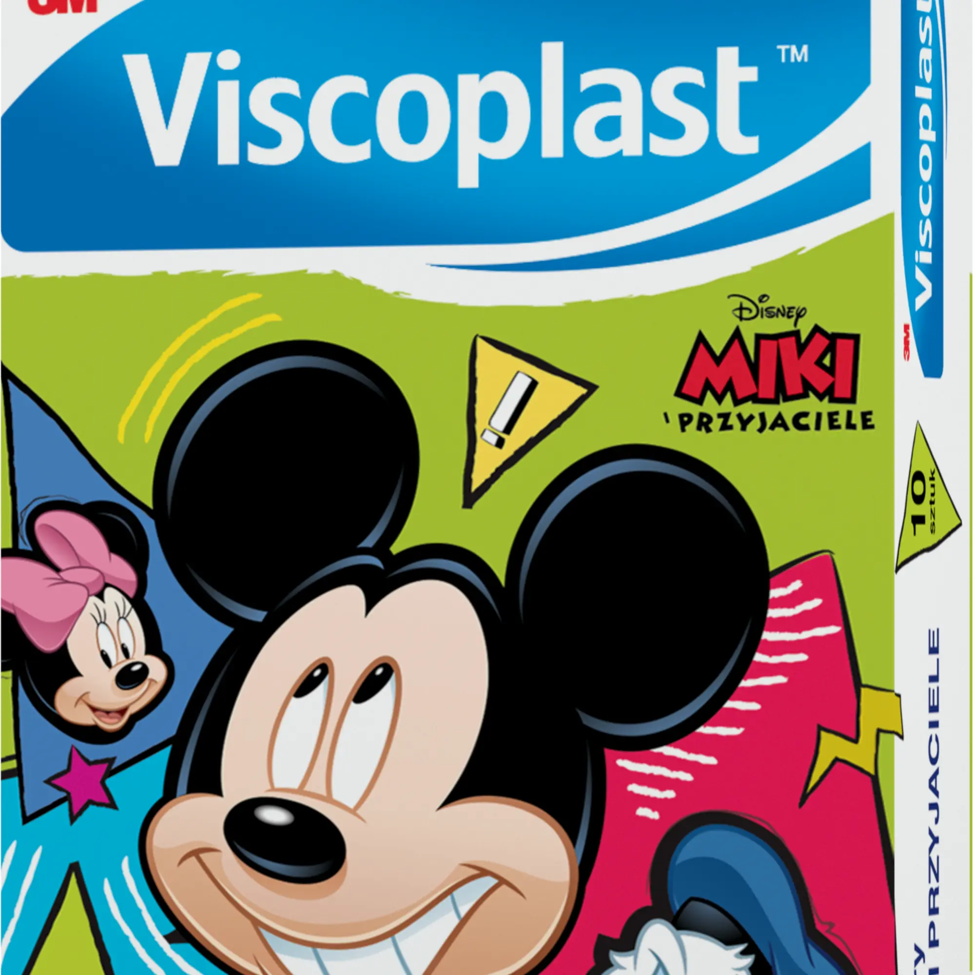 Viscoplast Miki i przyjaciele plastry dla dzieci 10 sztuk