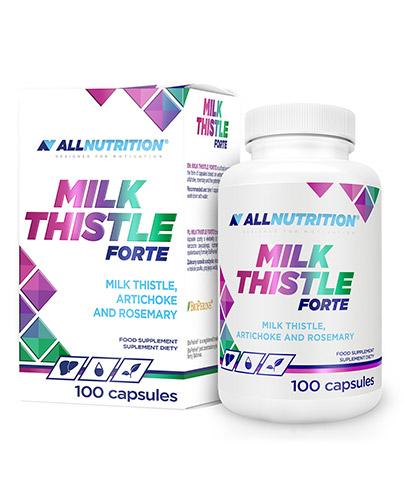 Allnutrition Milk Thistle Forte, 100 kapsułek zdjęcie
