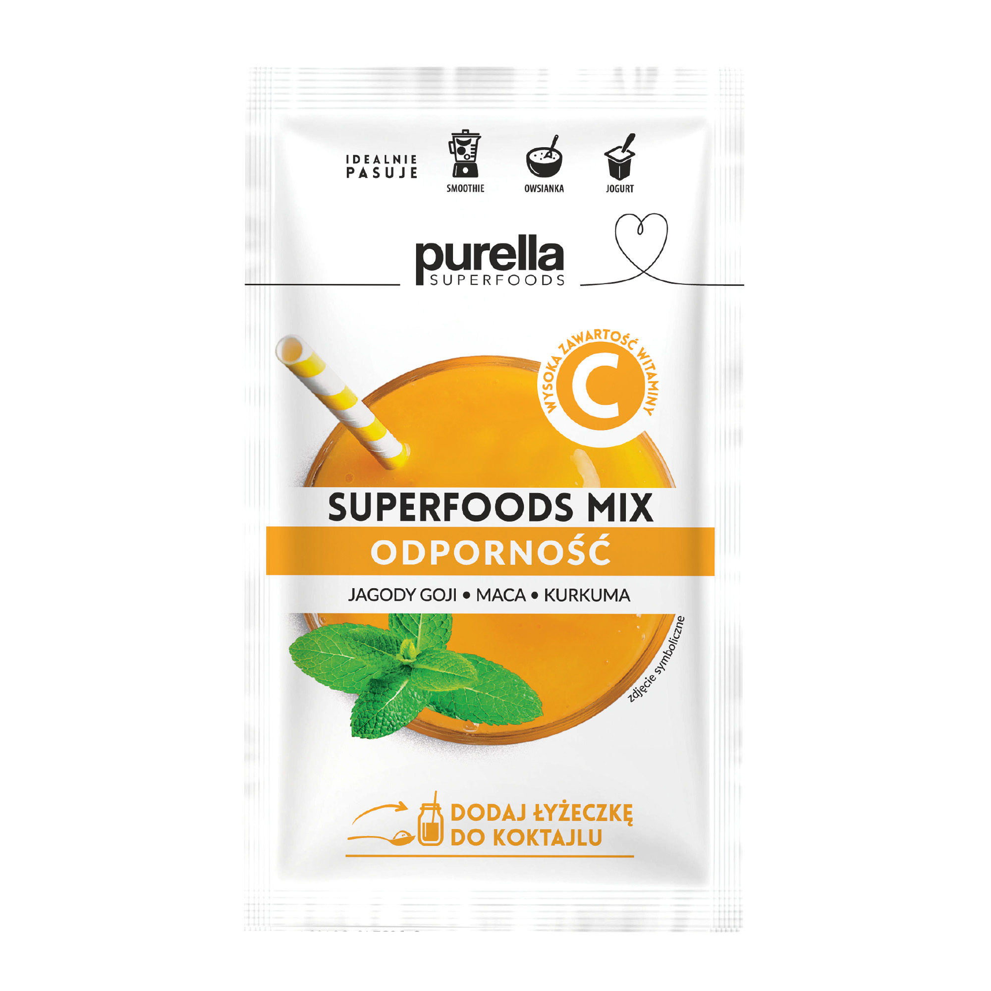 Purella Superfoods Mix Odporność, 40 g zdjęcie