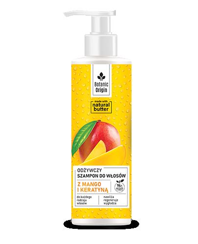Ideepharm Botanic Origin Szampon odżywczy do każdego rodzaju włosów z mango i keratyną, 300 ml zdjęcie