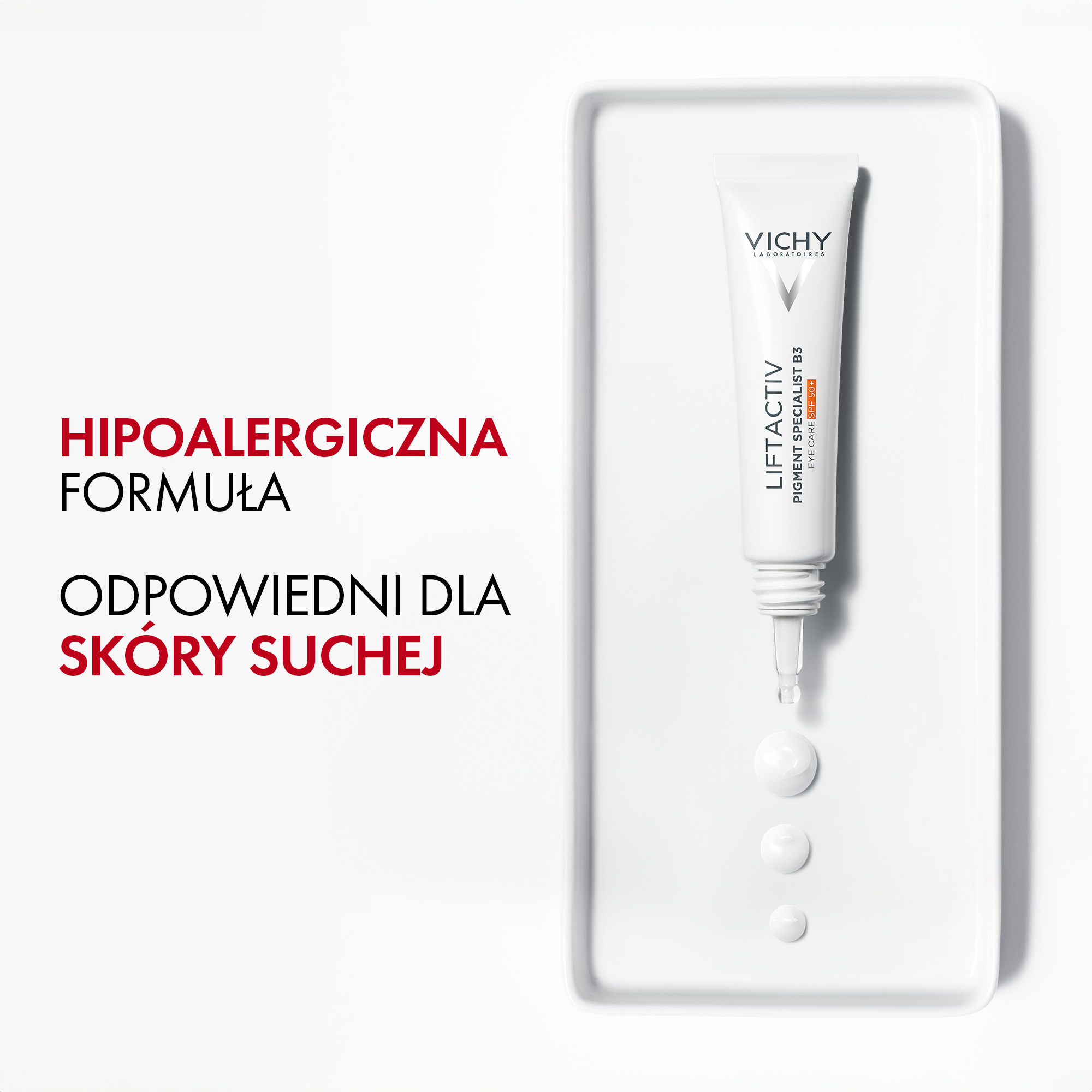 Vichy Liftactive Pigment Specialist B3, krem pod oczy, SPF 50+, 15 ml