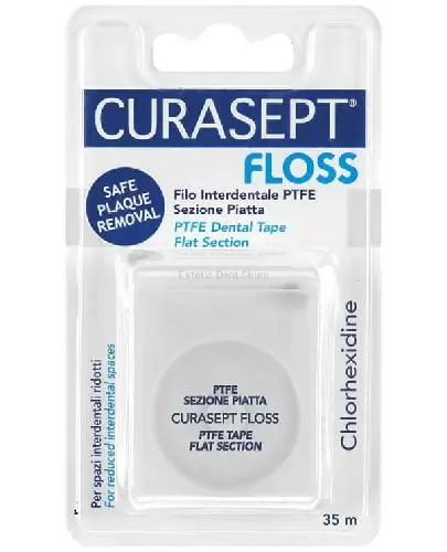 Curasept Floss nić dentystyczna PTFE pokryta teflonem 35 m zdjęcie