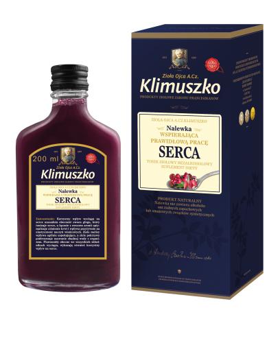Zioła Ojca Klimuszko Nalewka wspierająca prawidłową pracę serca, 200 ml, cena, wskazania, właściwości zdjęcie