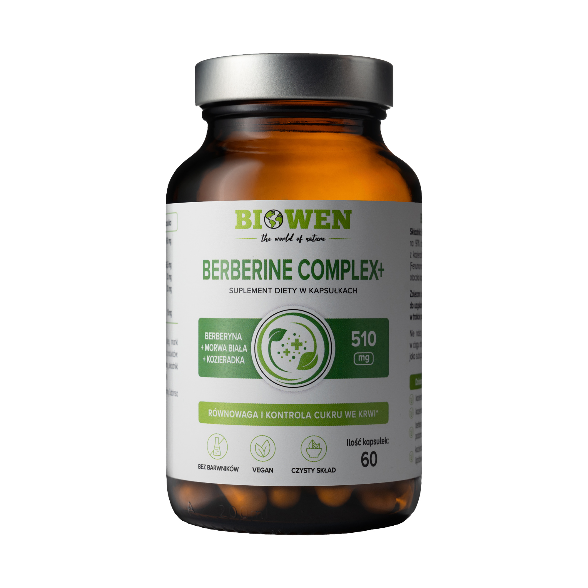 Biowen Berberine Complex+ 60 kapsułek zdjęcie