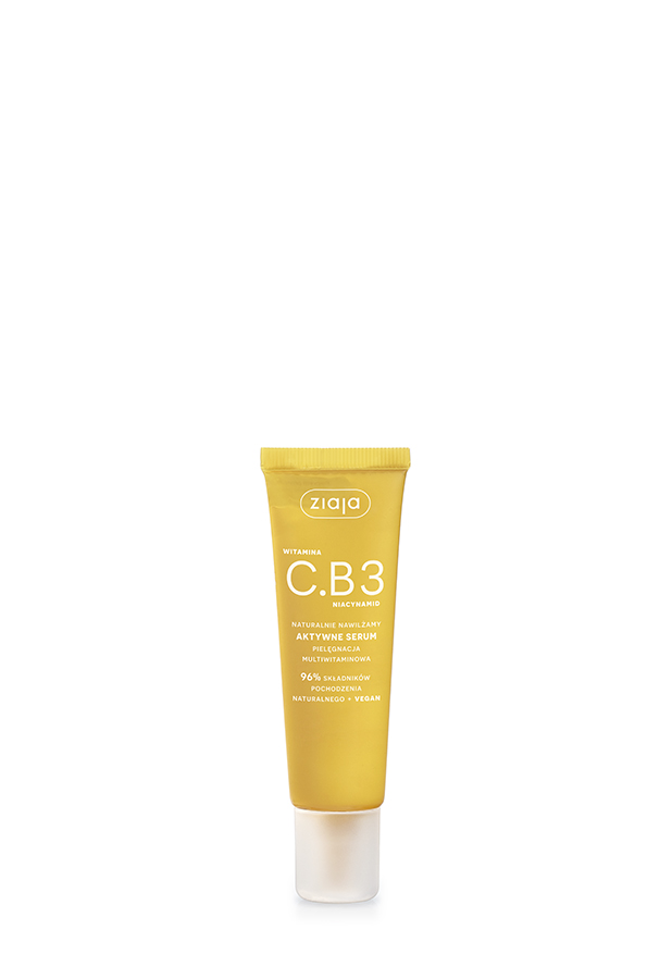 Ziaja Witamina C.B3 Niacynamid Naturalnie Nawilżamy Aktywne Serum do twarzy, 30 ml zdjęcie