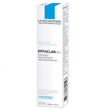 LA ROCHE-POSAY EFFACLAR A.I. Krem na punktowe zmiany trądzikowe, 15 ml 