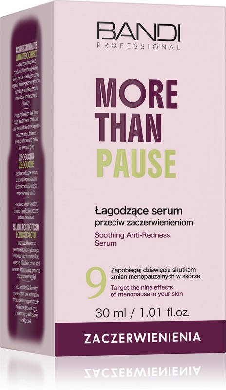 BANDI More Than Pause Łagodzące serum przeciw zaczerwienieniom, 30 ml