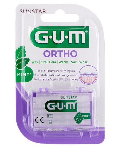 GUM Ortho wosk ortodontyczny miętowy 1 sztuka zdjęcie
