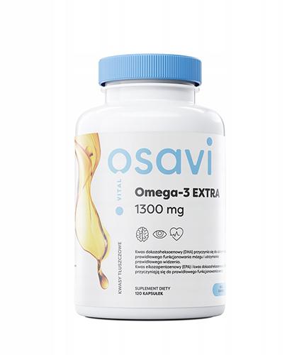 Omega-3 Extra 1300 mg cytryna, 120 kaps., cena, wskazania, właściwości zdjęcie