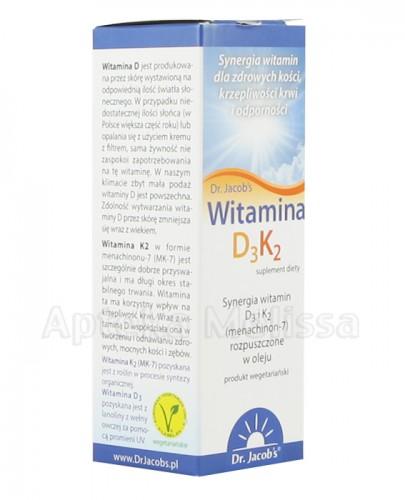Dr. Jacob's Witamina D3K2, krople, 20 ml zdjęcie