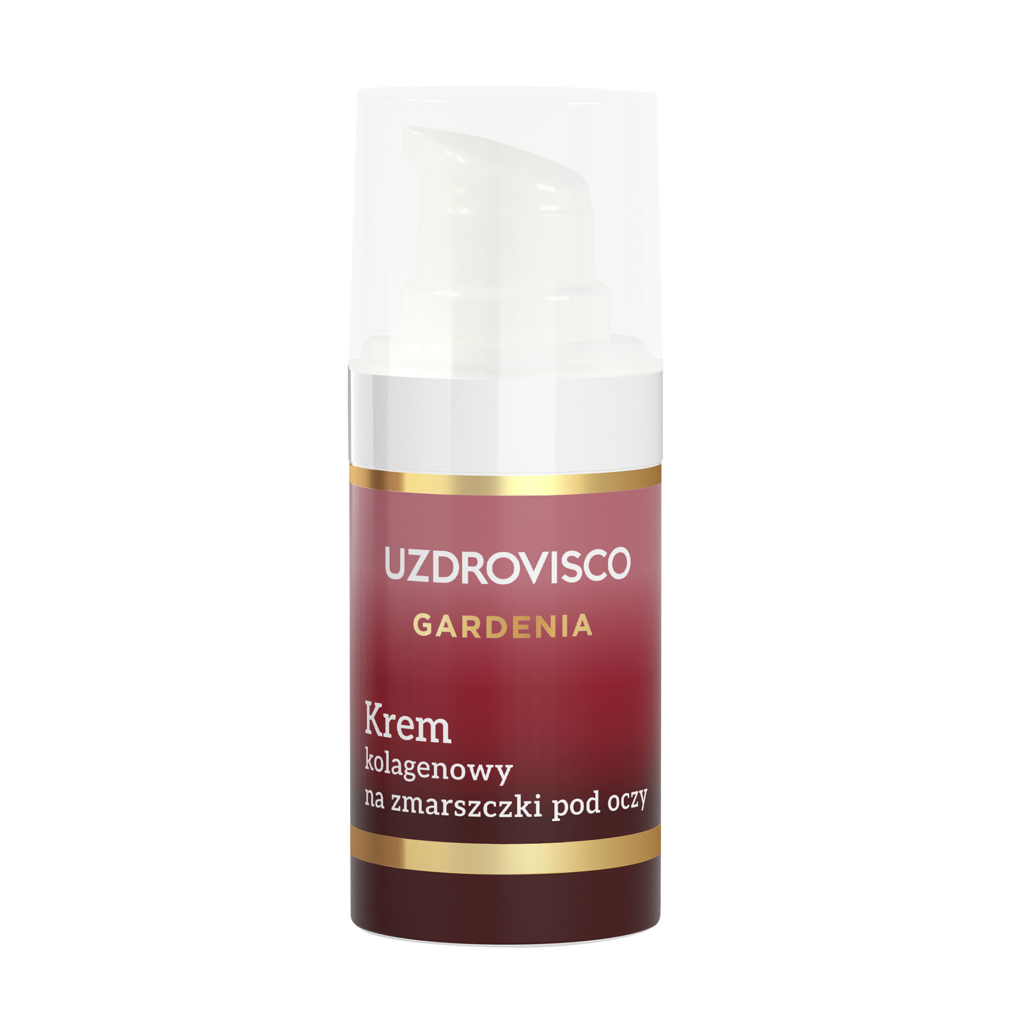 Uzdrovisco Gardenia Krem kolagenowy na zmarszczki pod oczy, 15 ml