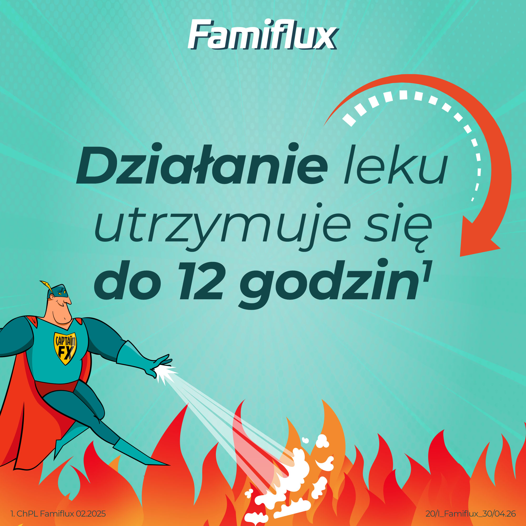 Famiflux 20 mg, tabletki powlekane, 30 sztuk