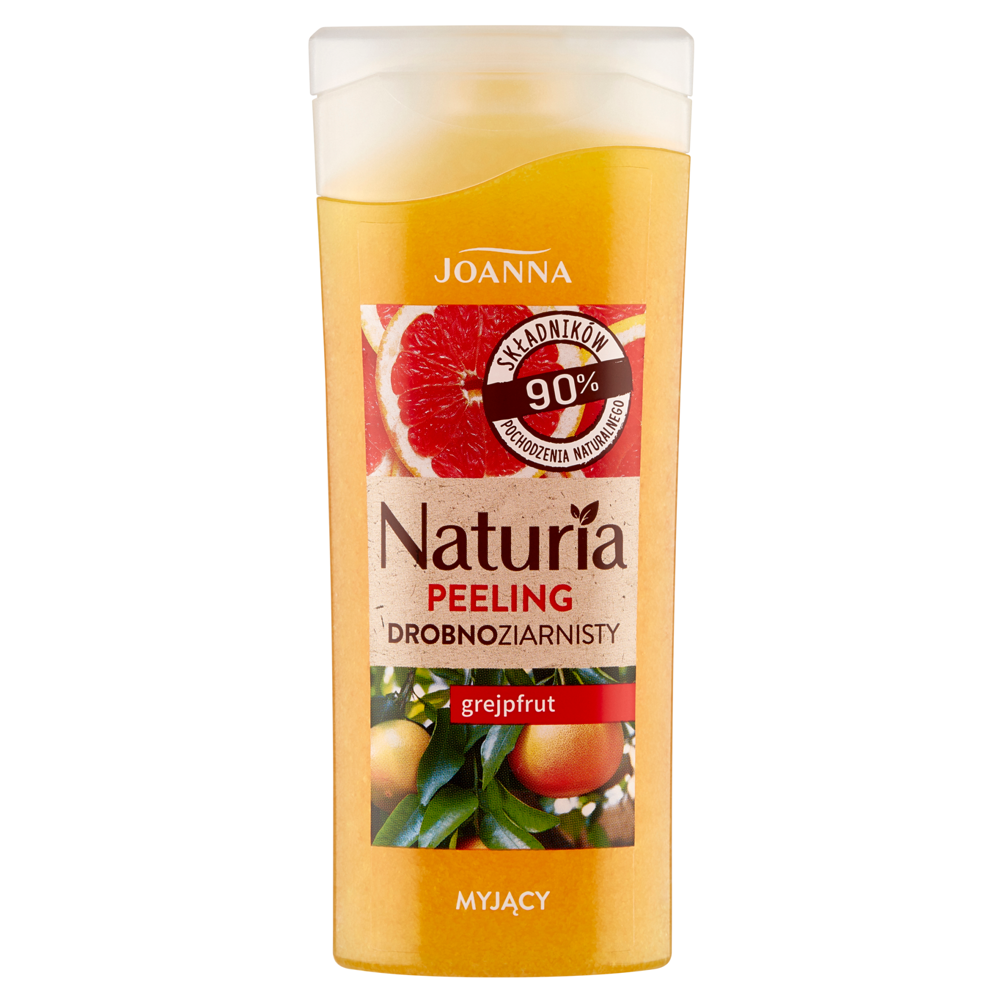 Joanna Naturia Peeling drobnoziarnisty Grapefruit, 100 g zdjęcie