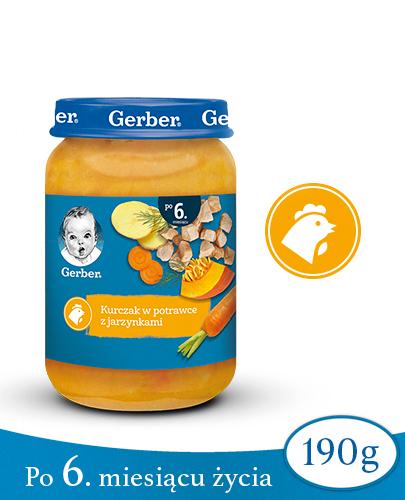 GERBER Obiadek kurczak w potrawce z jarzynkami po 6 miesiącu - 190 g zdjęcie