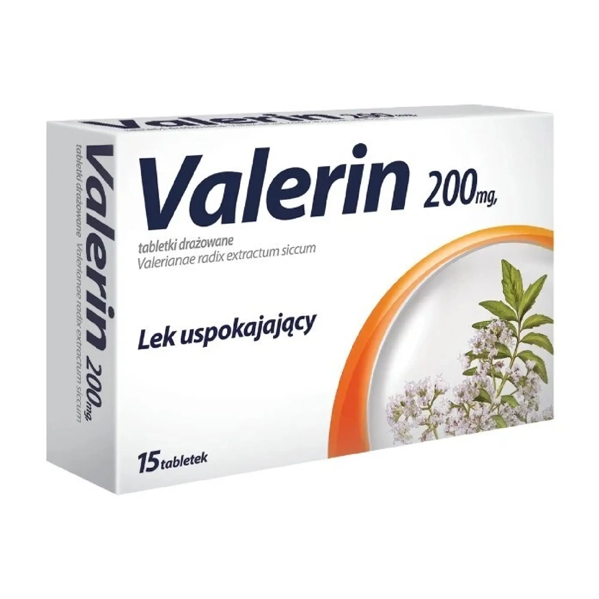 Valerin 200 mg, 15 tabletek zdjęcie