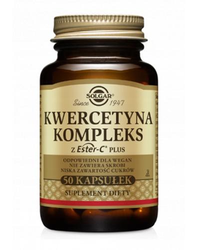 Solgar Kwercetyna Kompleks z Ester-C Plus 50 kapsułek zdjęcie
